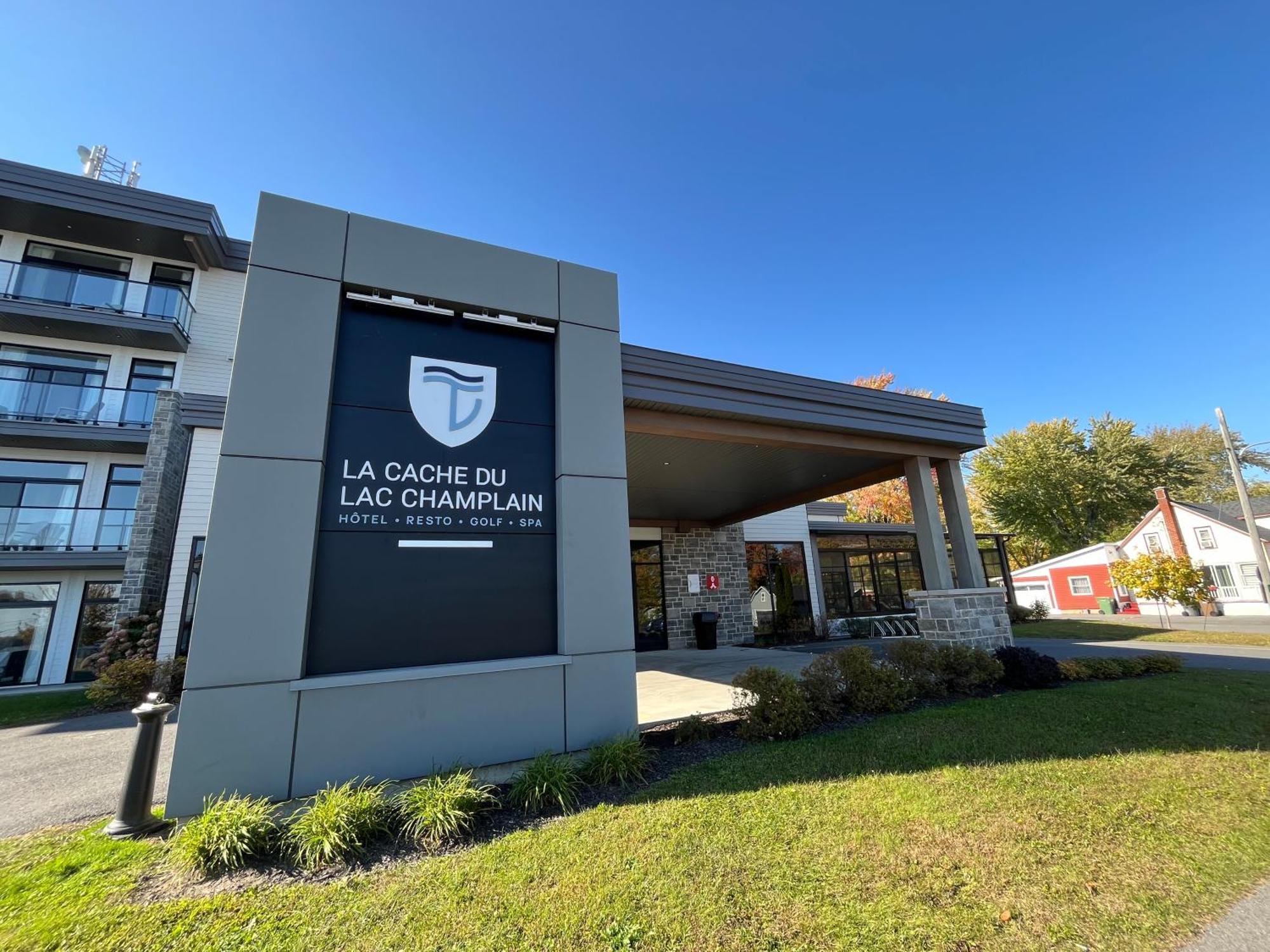 Venise-en-Québec La Cache Du Lac Champlain酒店 外观 照片